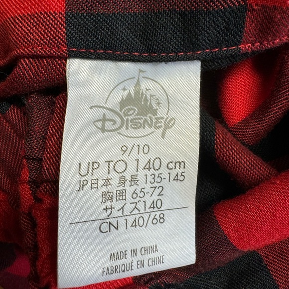 Flannel Pajamas From World of Disney SZ 9/10 - Picture 3 of 3